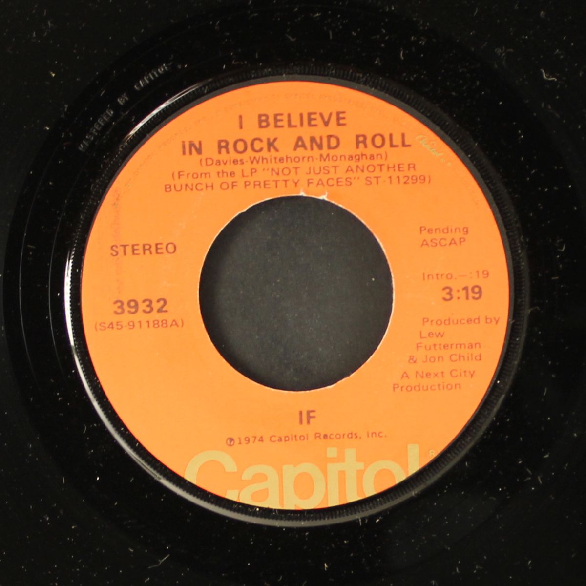 still alive / i believe in rock & roll by IF