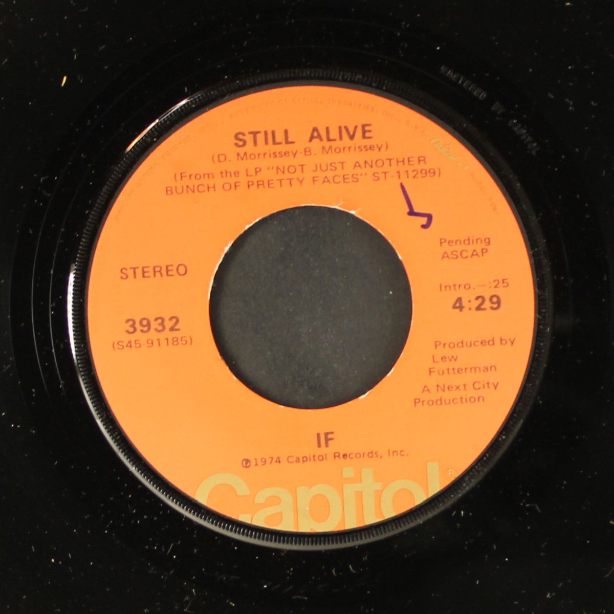 still alive / i believe in rock & roll by IF