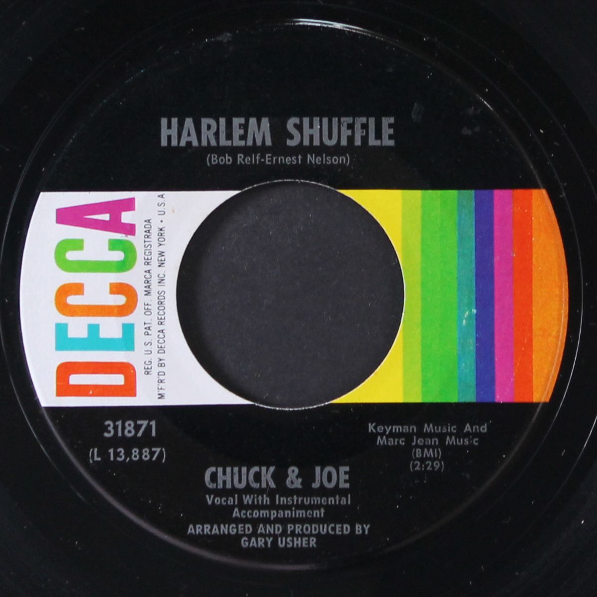 harlem shuffle / i wish you didn't treat me so well by CHUCK & JOE