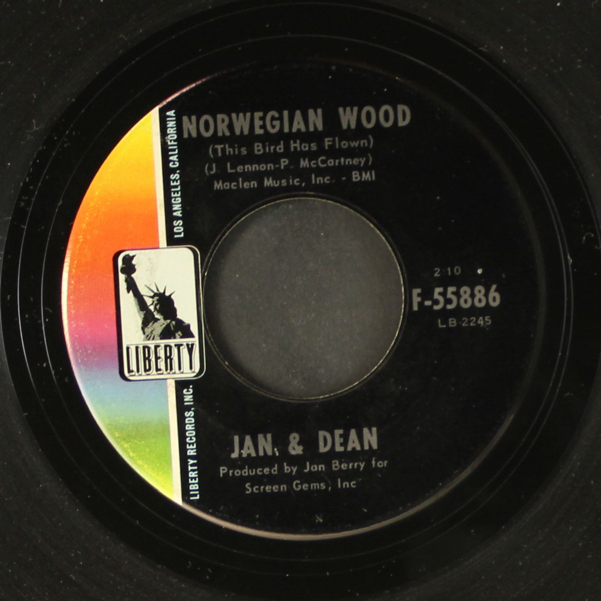 popsicle / norwegian wood (this bird has flown) by JAN & DEAN