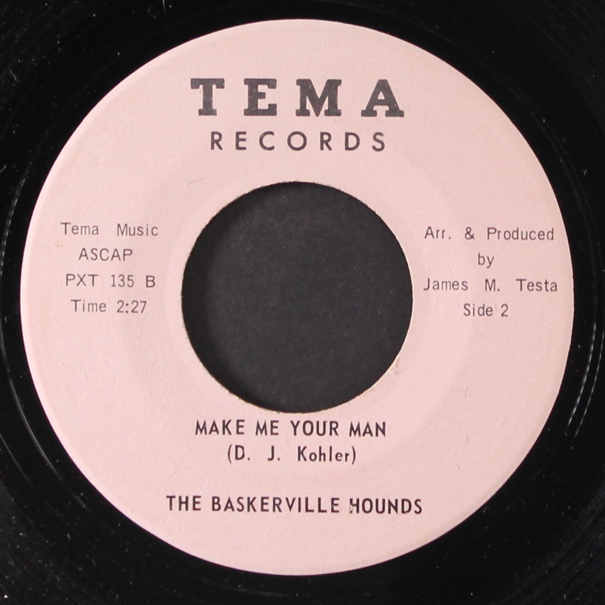 here i come miami / make me your man by BASKERVILLE HOUNDS