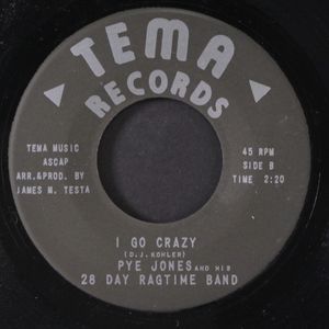 PYE JONES & 28 DAY RAGTIME