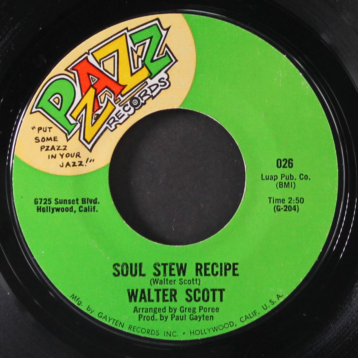soul stew recipe by WALTER SCOTT