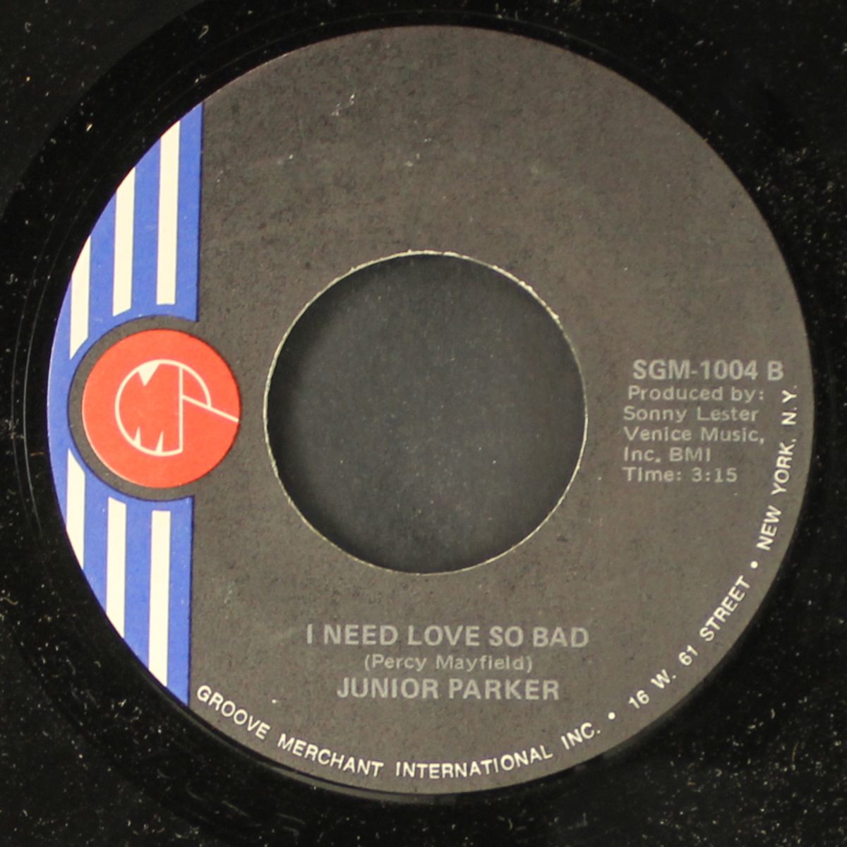 i like your style / i need love so bad by JUNIOR PARKER