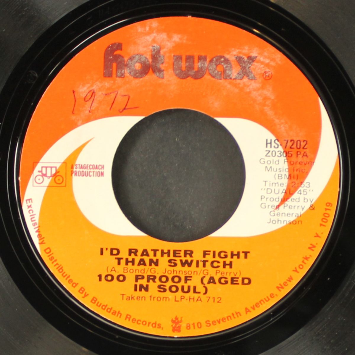 everything good is bad / i'd rather fight than switch by 100 PROOF