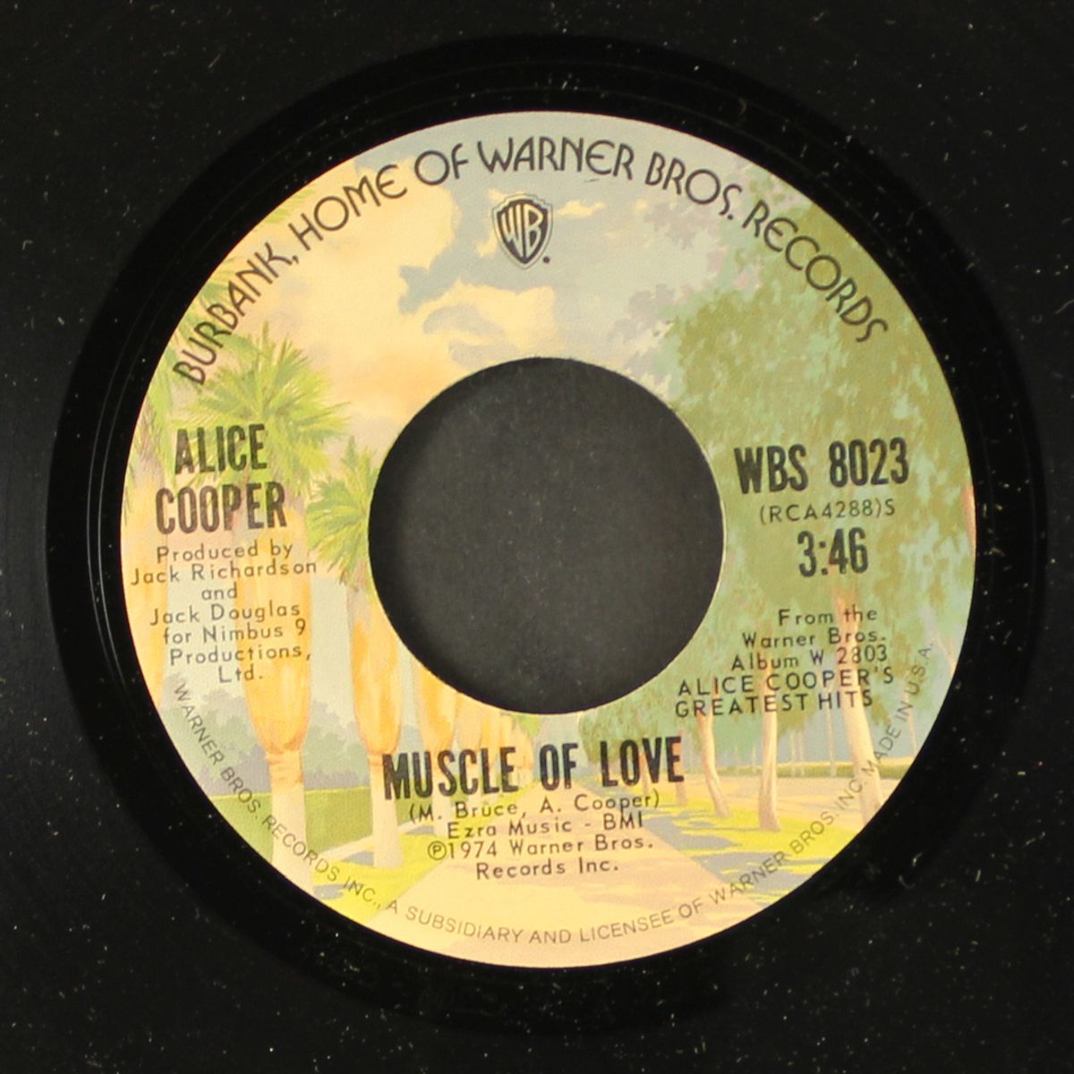 i'm eighteen / muscle of love by ALICE COOPER