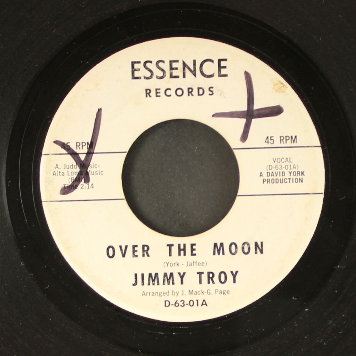 over the moon / night before day by JIMMY TROY