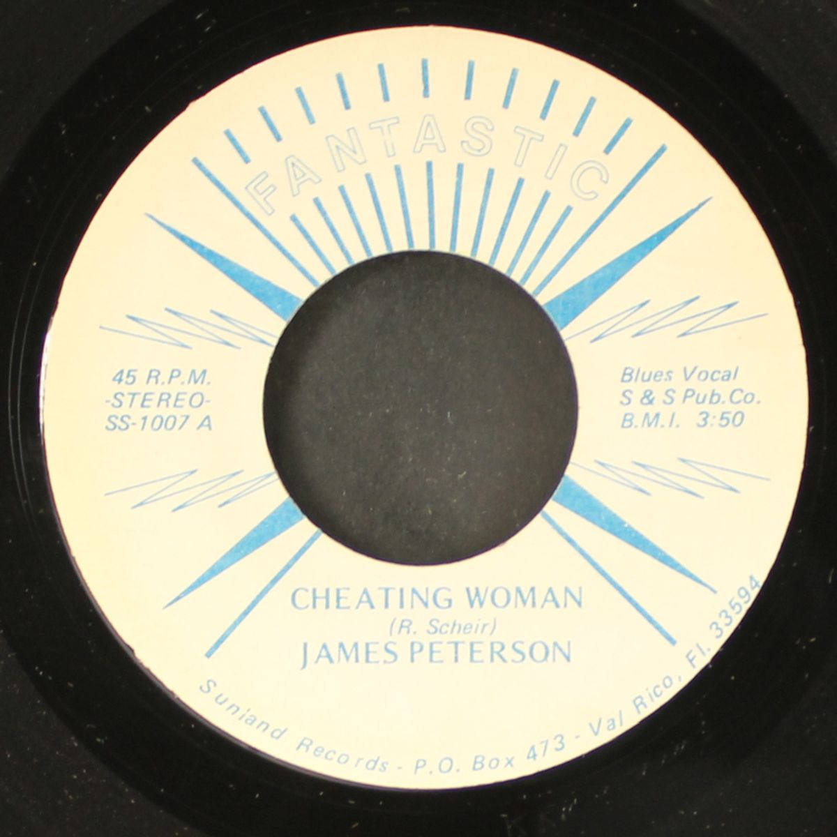 cheating woman / that certain feeling by JAMES PETERSON