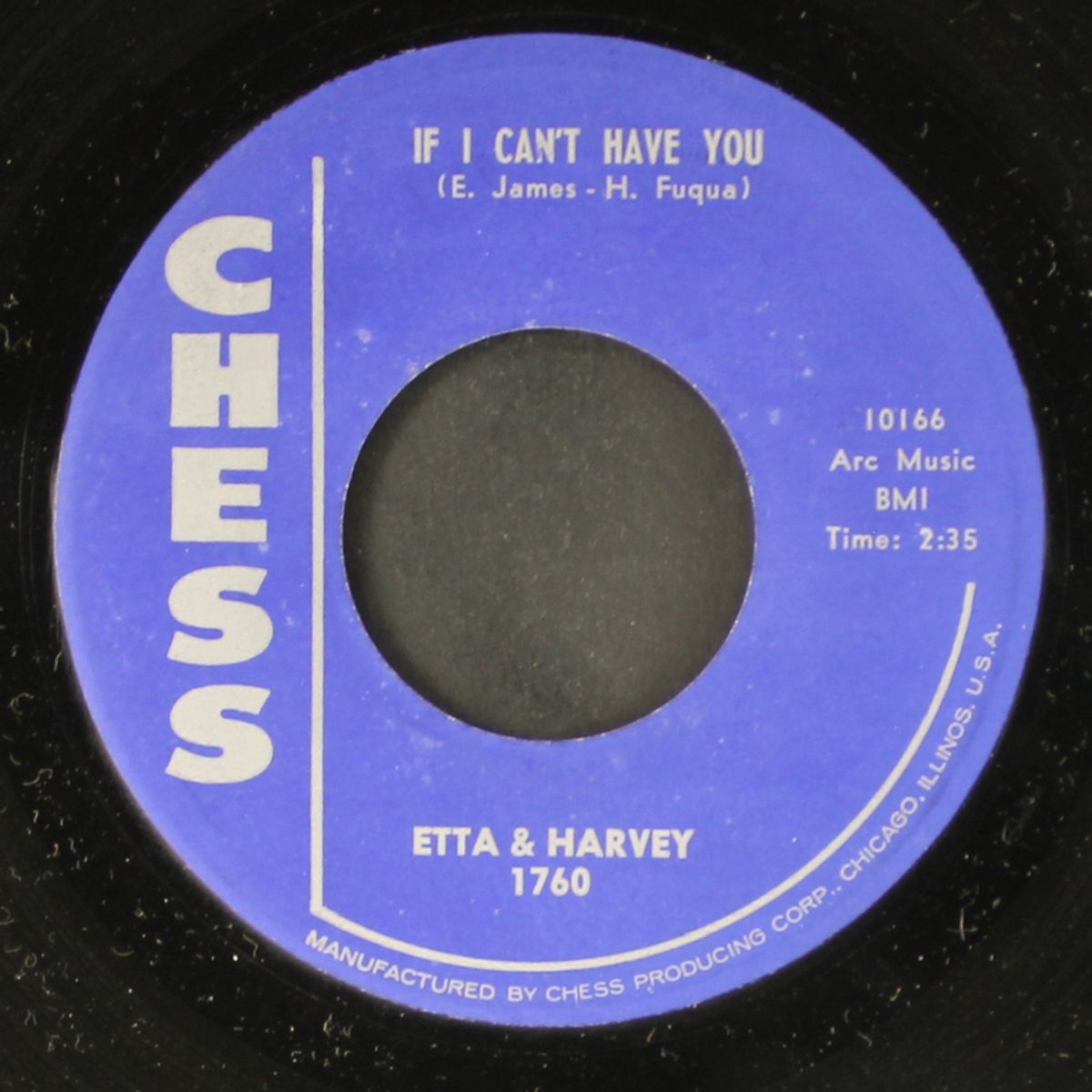 if i can't have you / my heart cries by ETTA & HARVEY