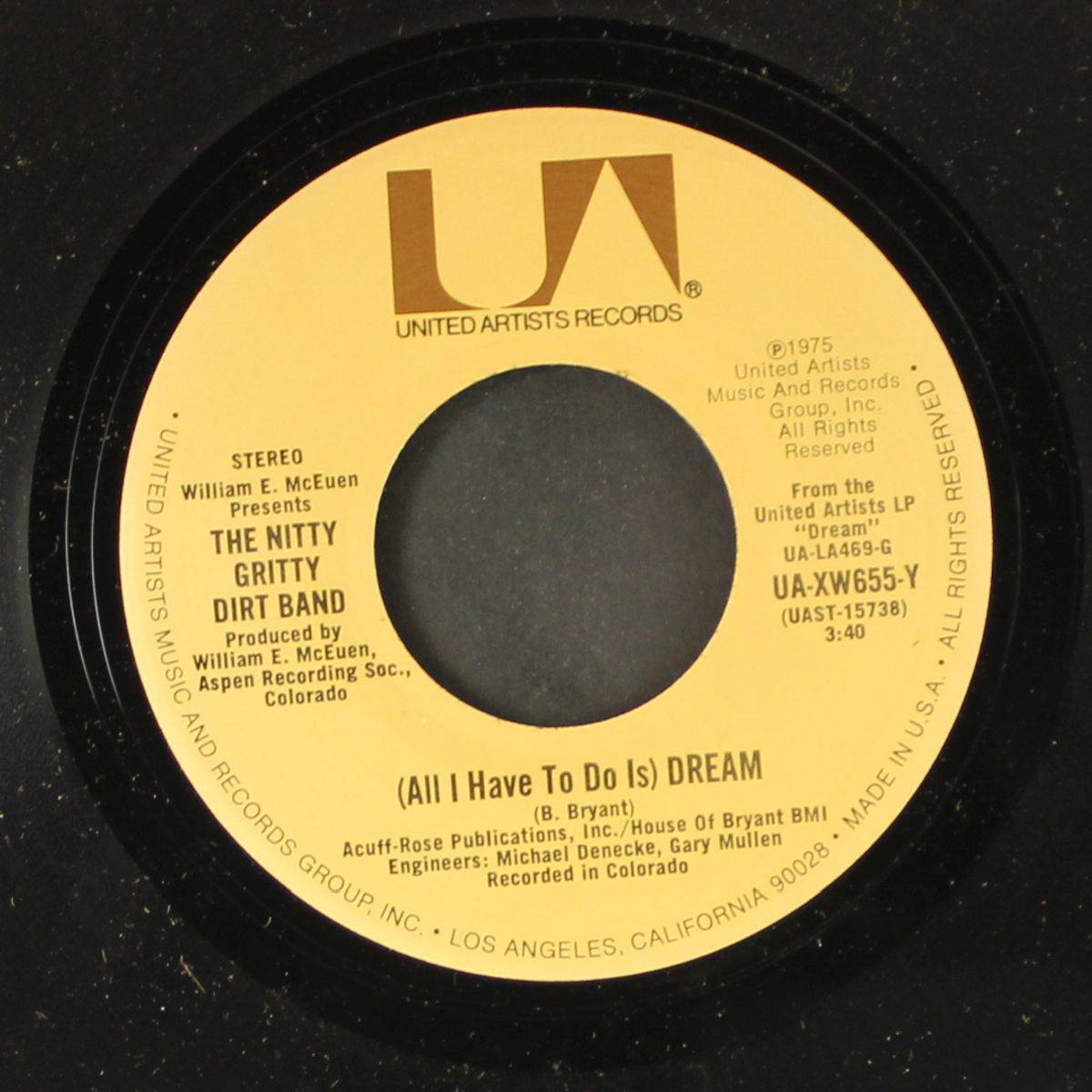 (all i have to do is) dream by NITTY GRITTY DIRT BAND