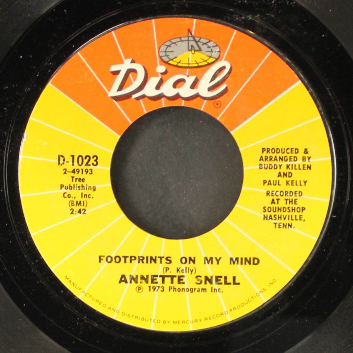you oughta' be here with me / footprints on my mind by ANNETTE SNELL