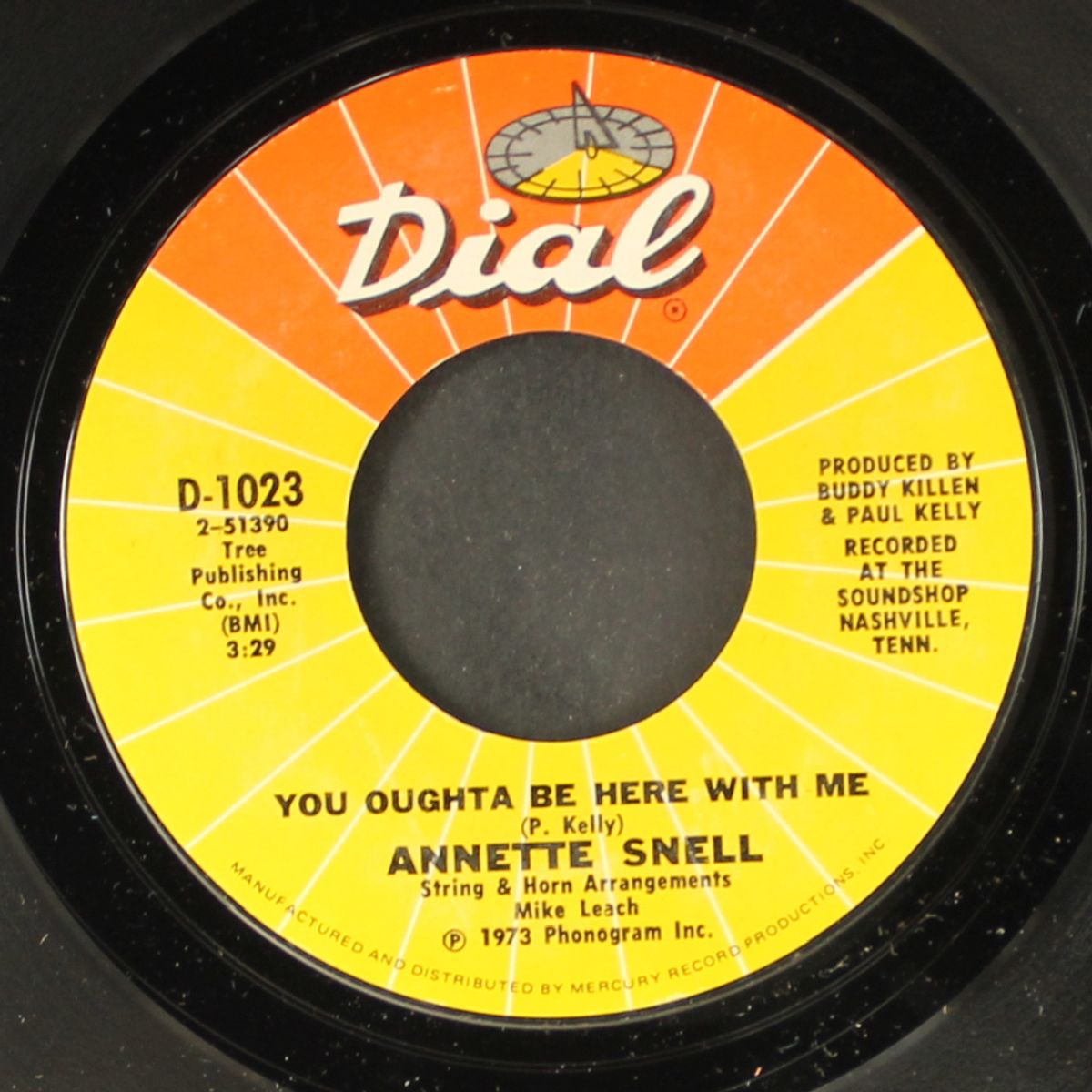 you oughta' be here with me / footprints on my mind by ANNETTE SNELL
