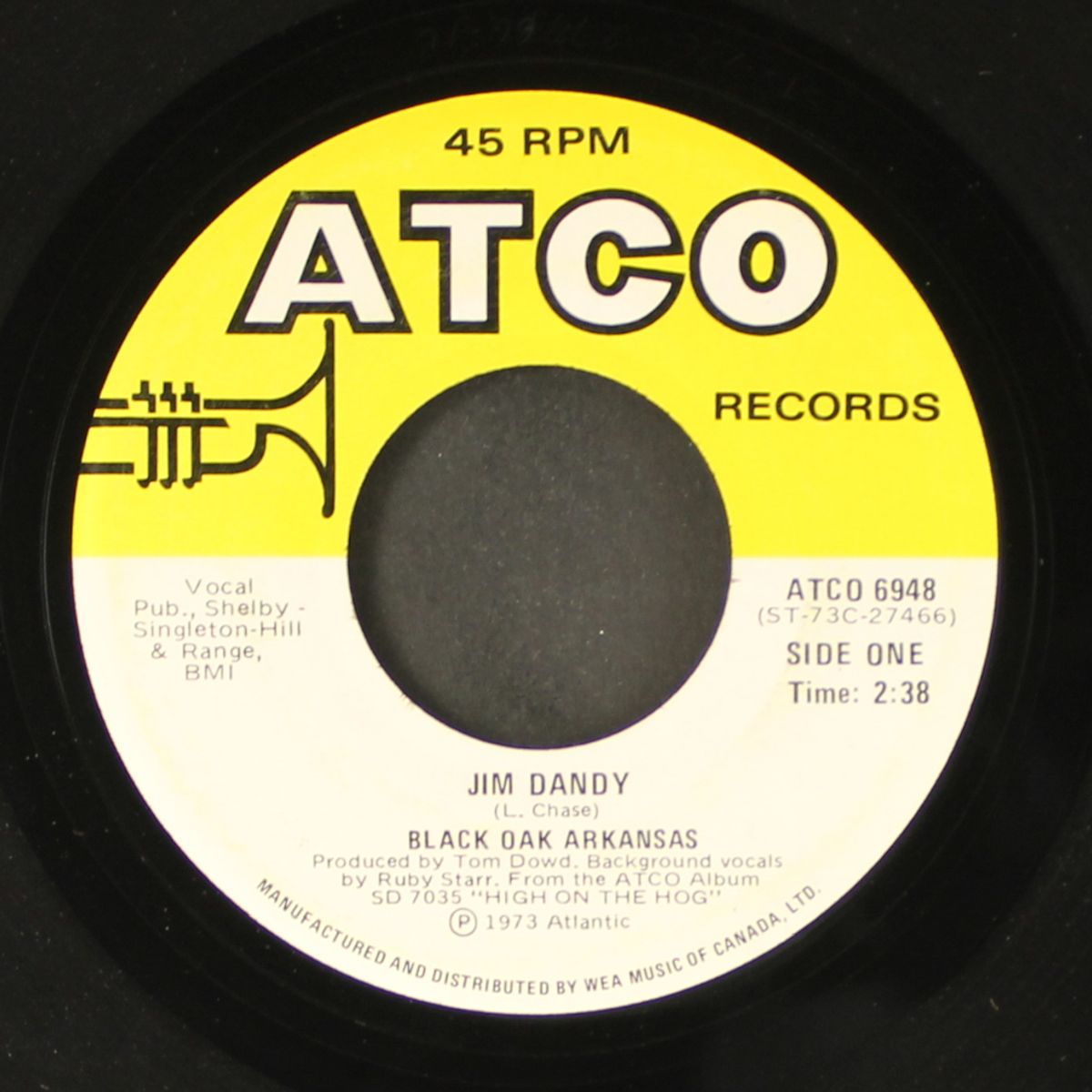 jim dandy / red hot lovin' by BLACK OAK ARKANSAS