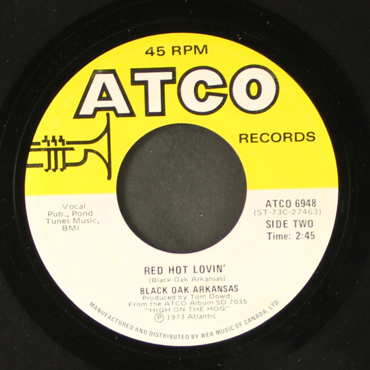 jim dandy / red hot lovin' by BLACK OAK ARKANSAS