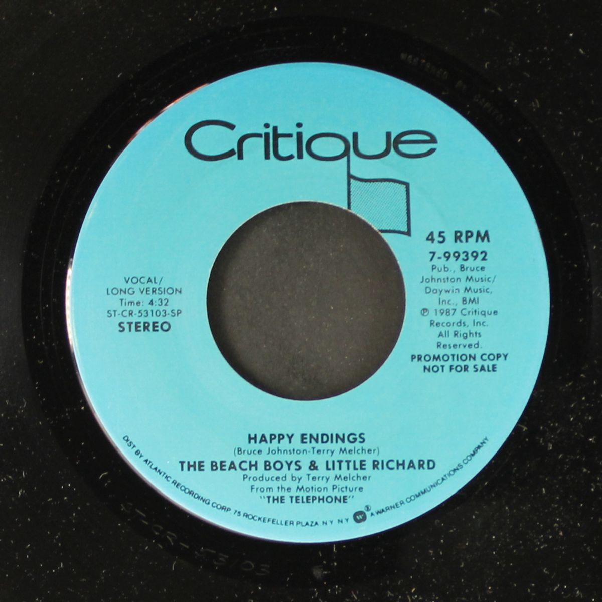 happy endings / same by BEACH BOYS & LITTLE RICHARD