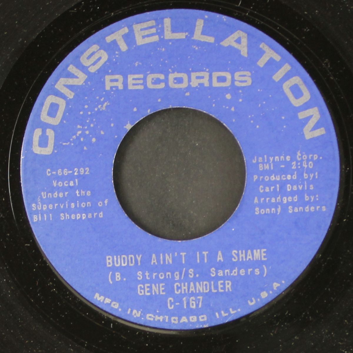fool for you / buddy ain't it a shame by GENE CHANDLER