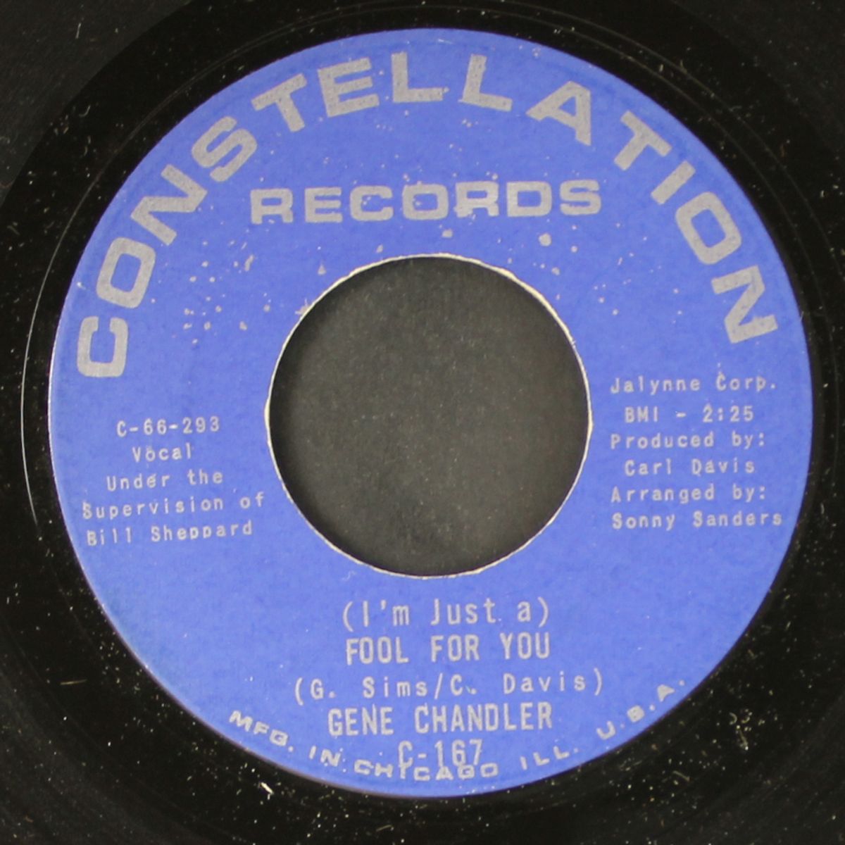 fool for you / buddy ain't it a shame by GENE CHANDLER