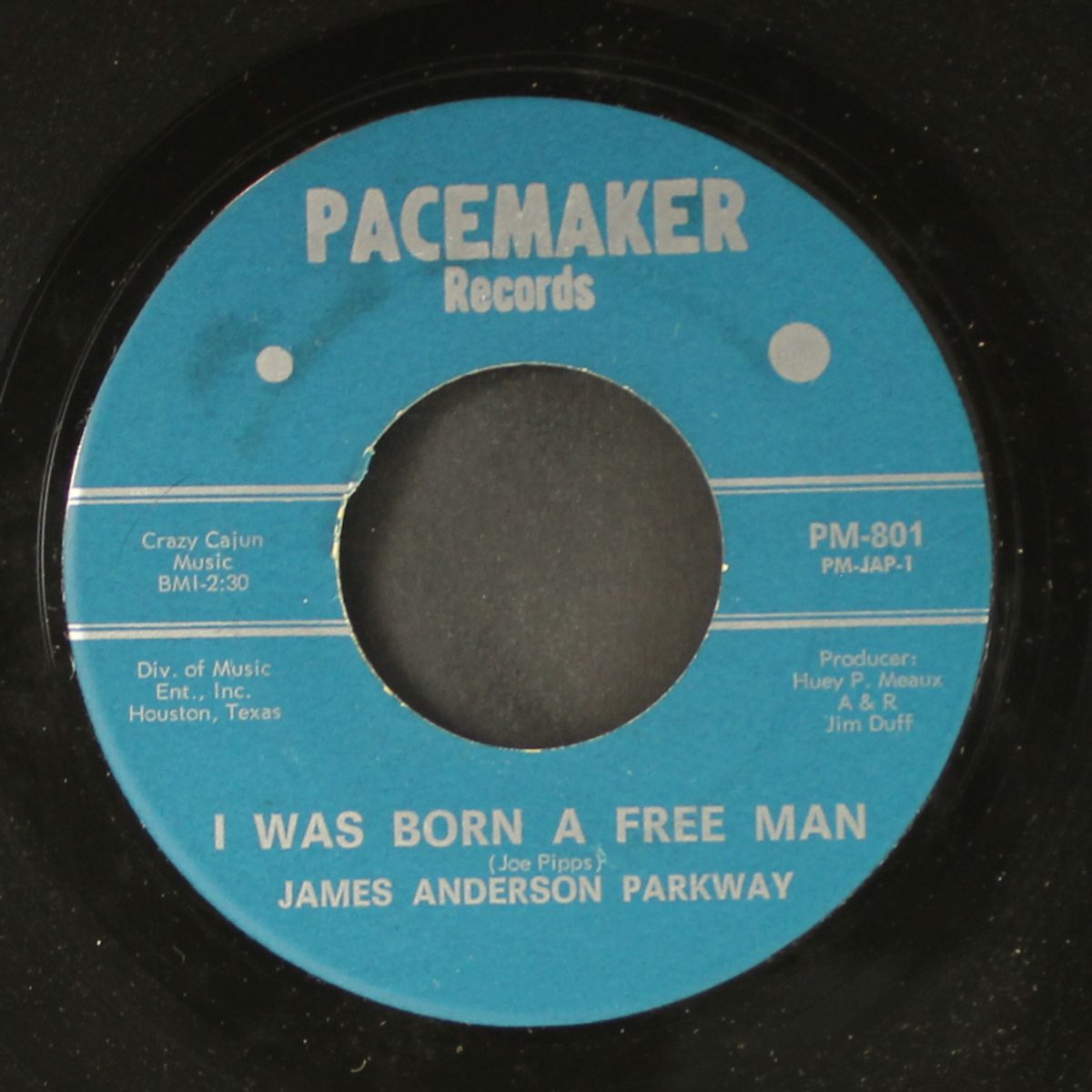 i was born a free man / free & easy life by JAMES ANDERSON PARKWAY