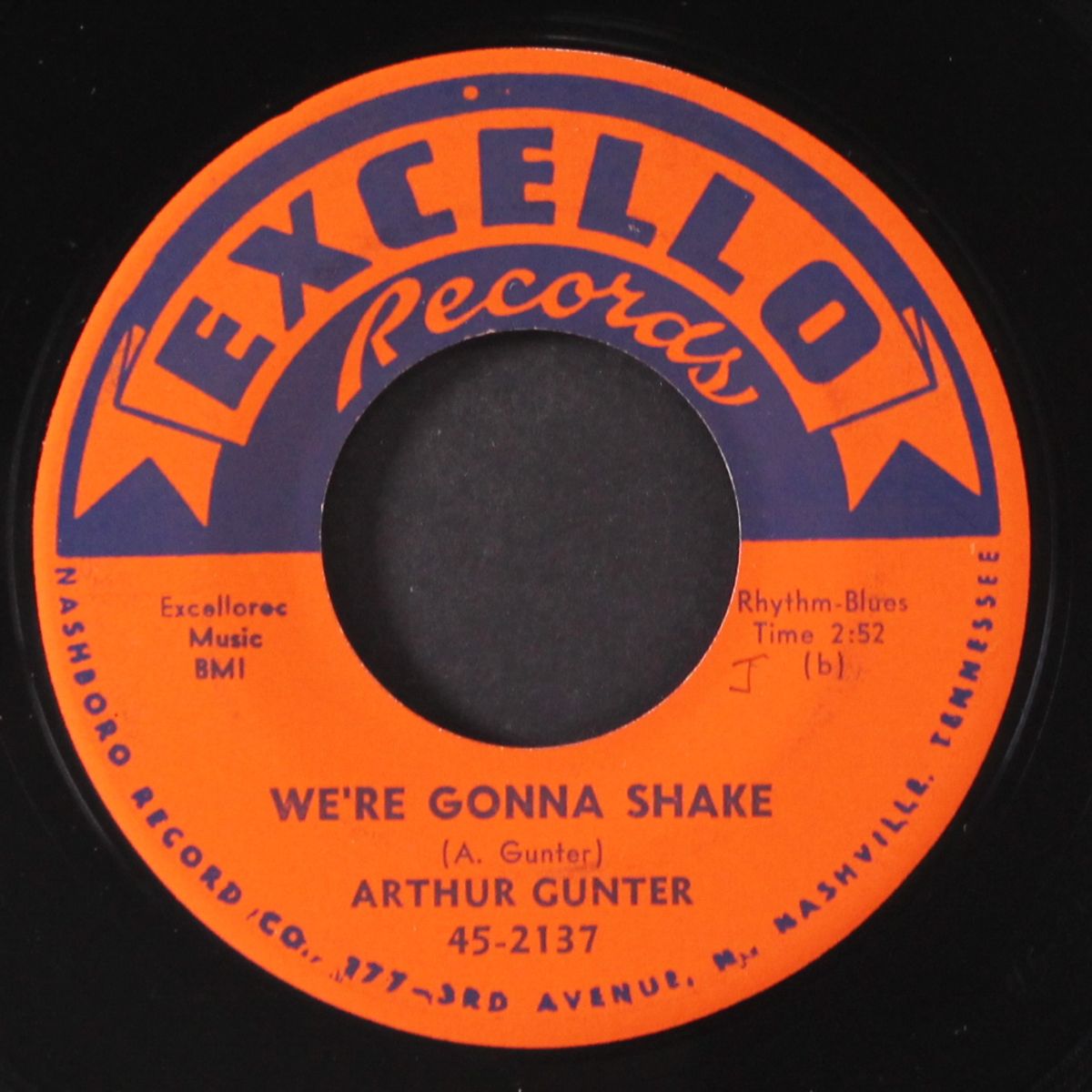 ludella / we're gonna shake by ARTHUR GUNTER