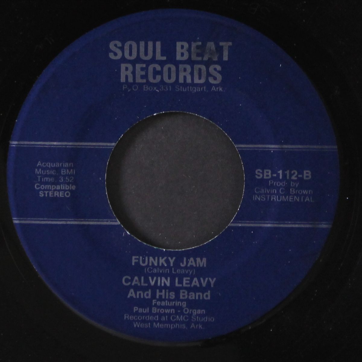 funky jam / is it worth all by CALVIN LEAVY