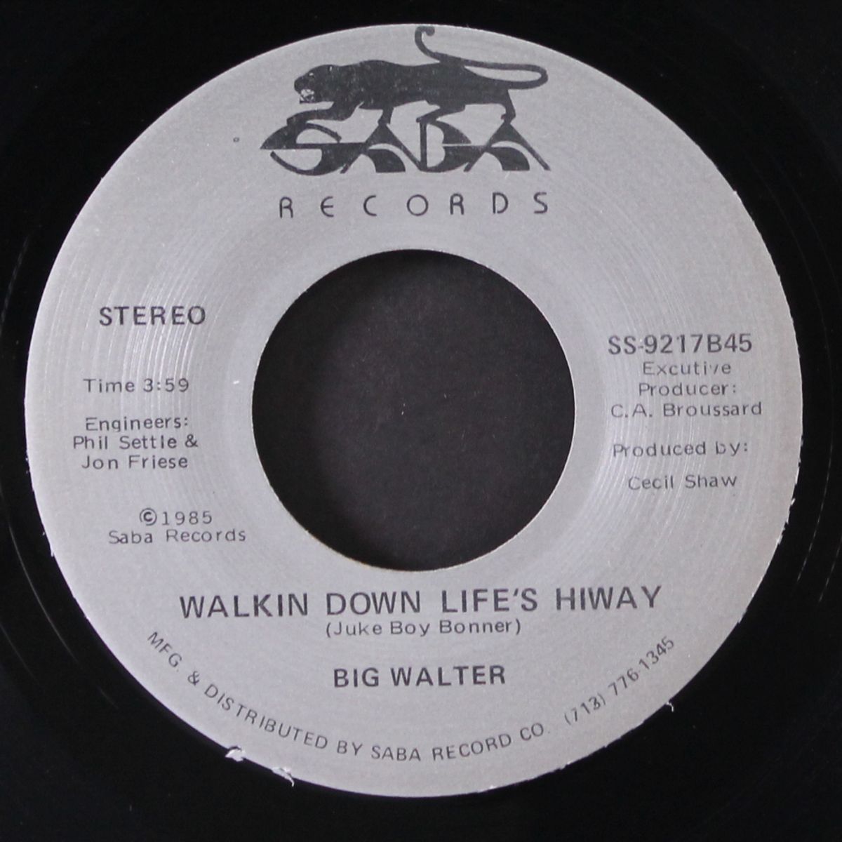 what fool is that knocking / walkin' down life's hiway by BIG WALTER