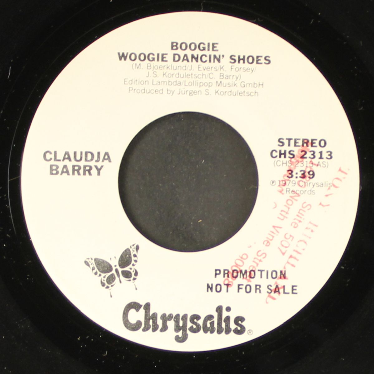 boogie woogie dancin' shoes / mono by CLAUDJA BARRY