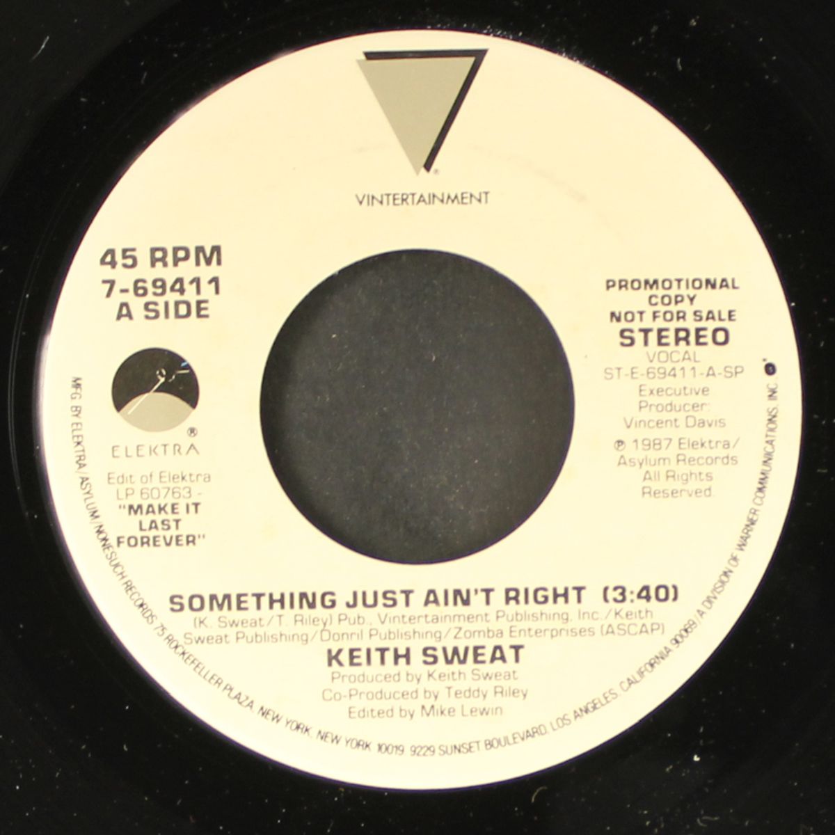 something just ain't right / same by KEITH SWEAT