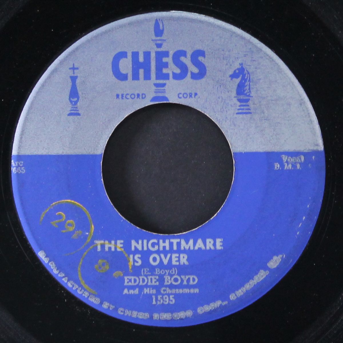 the nightmare is over / real good feeling by EDDIE BOYD