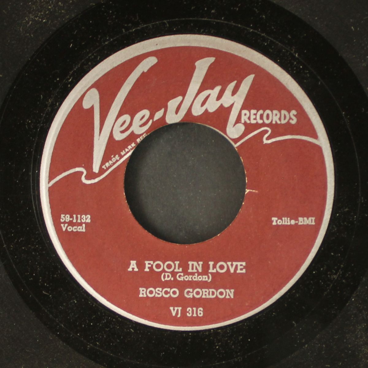 no more doggin' / a fool in love by ROSCO GORDON