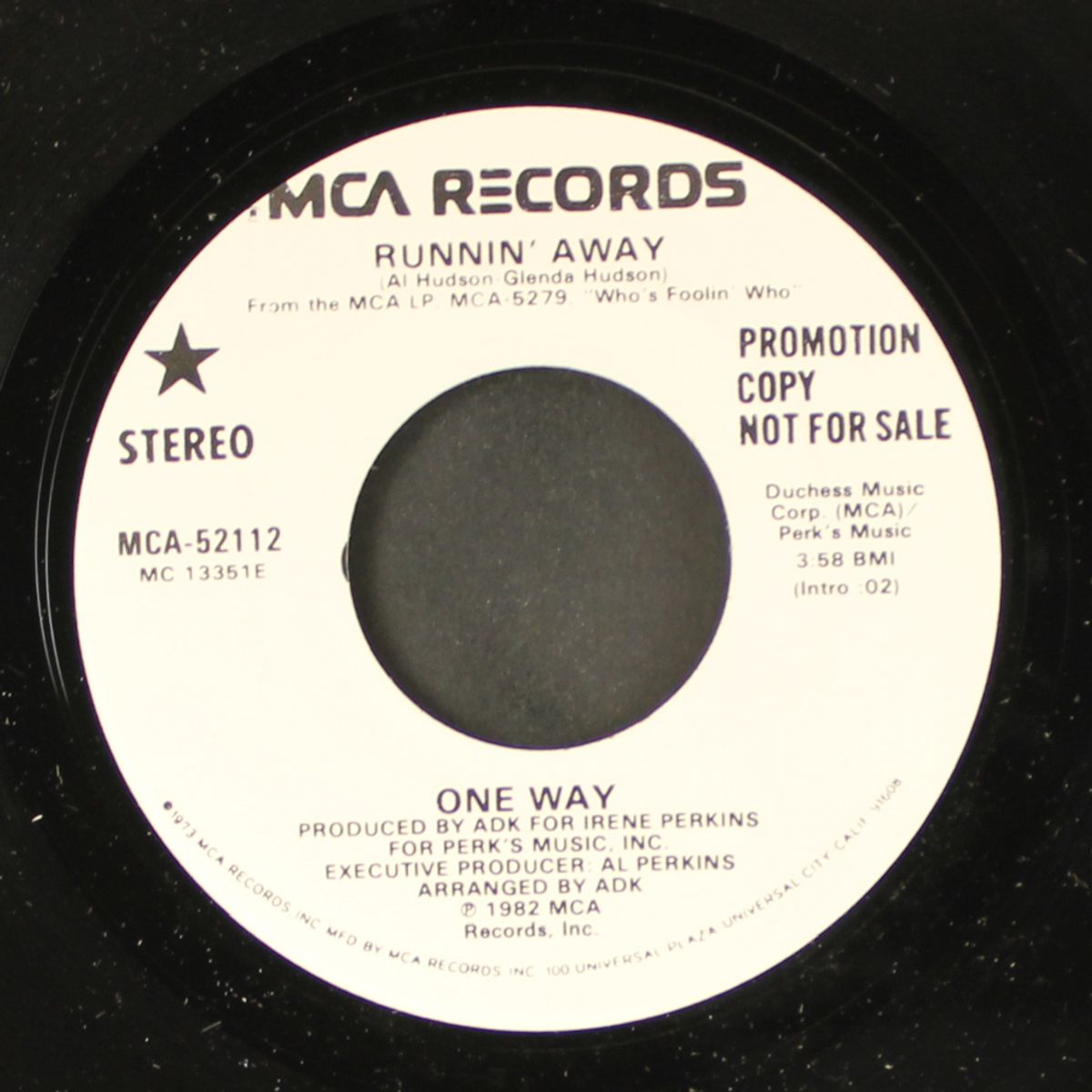 runnin' away / same by ONE WAY