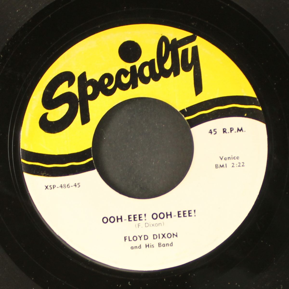 nose trouble / ooh-eee! ooh-eee! by FLOYD DIXON