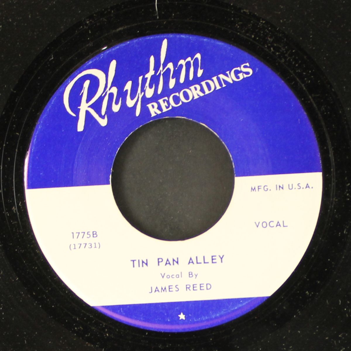 i wanna know / tin pan alley by JAMES REED