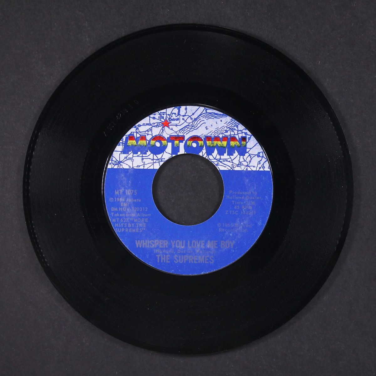 back in my arms again / whisper you love me boy by SUPREMES
