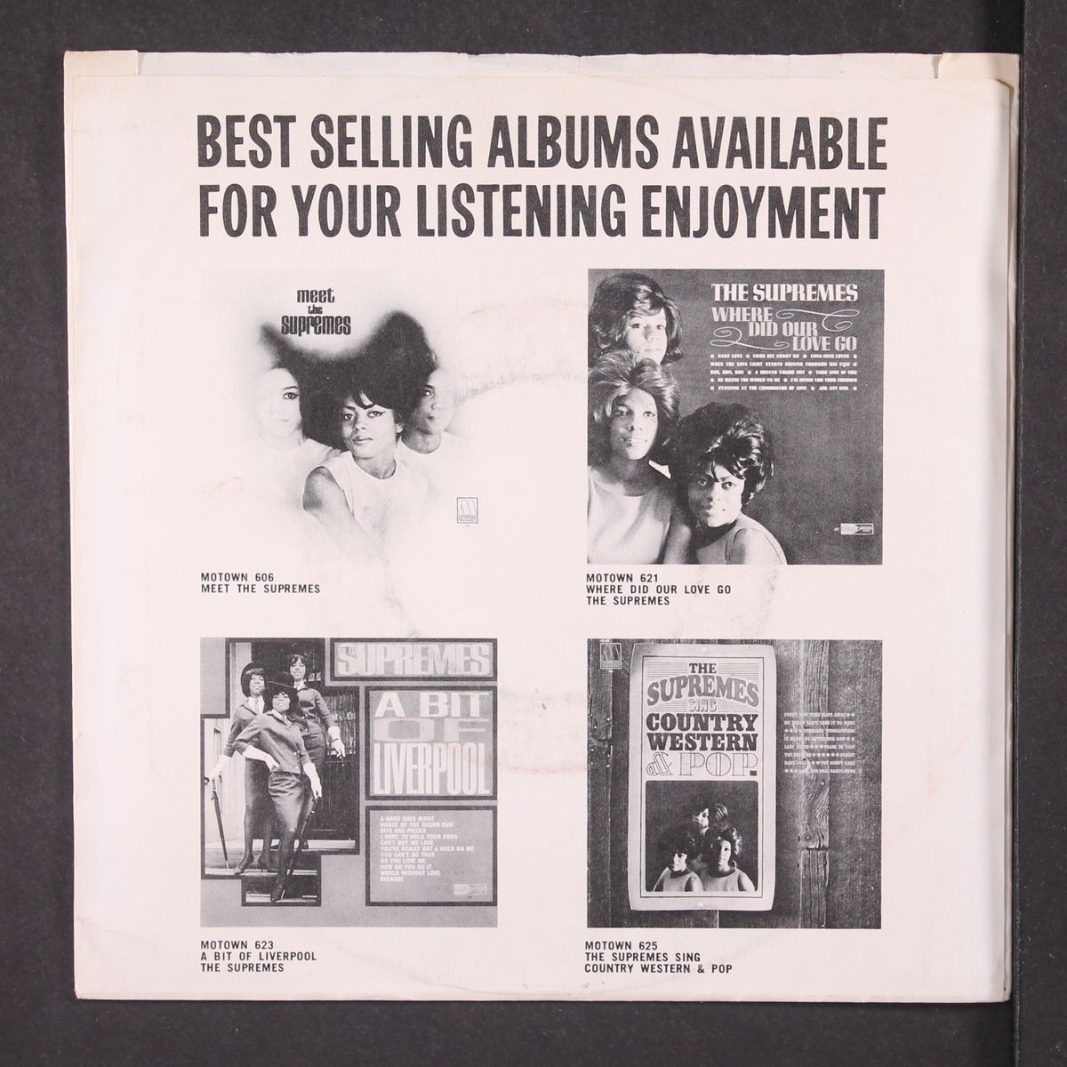 back in my arms again / whisper you love me boy by SUPREMES