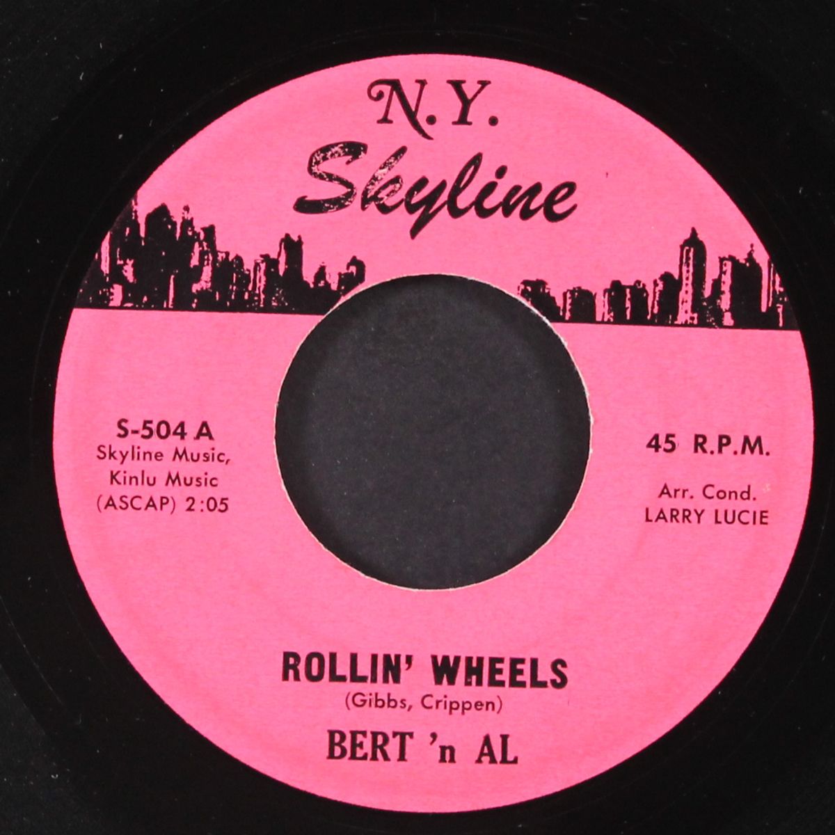 rollin' wheels / strange as it seems by BERT 'N AL