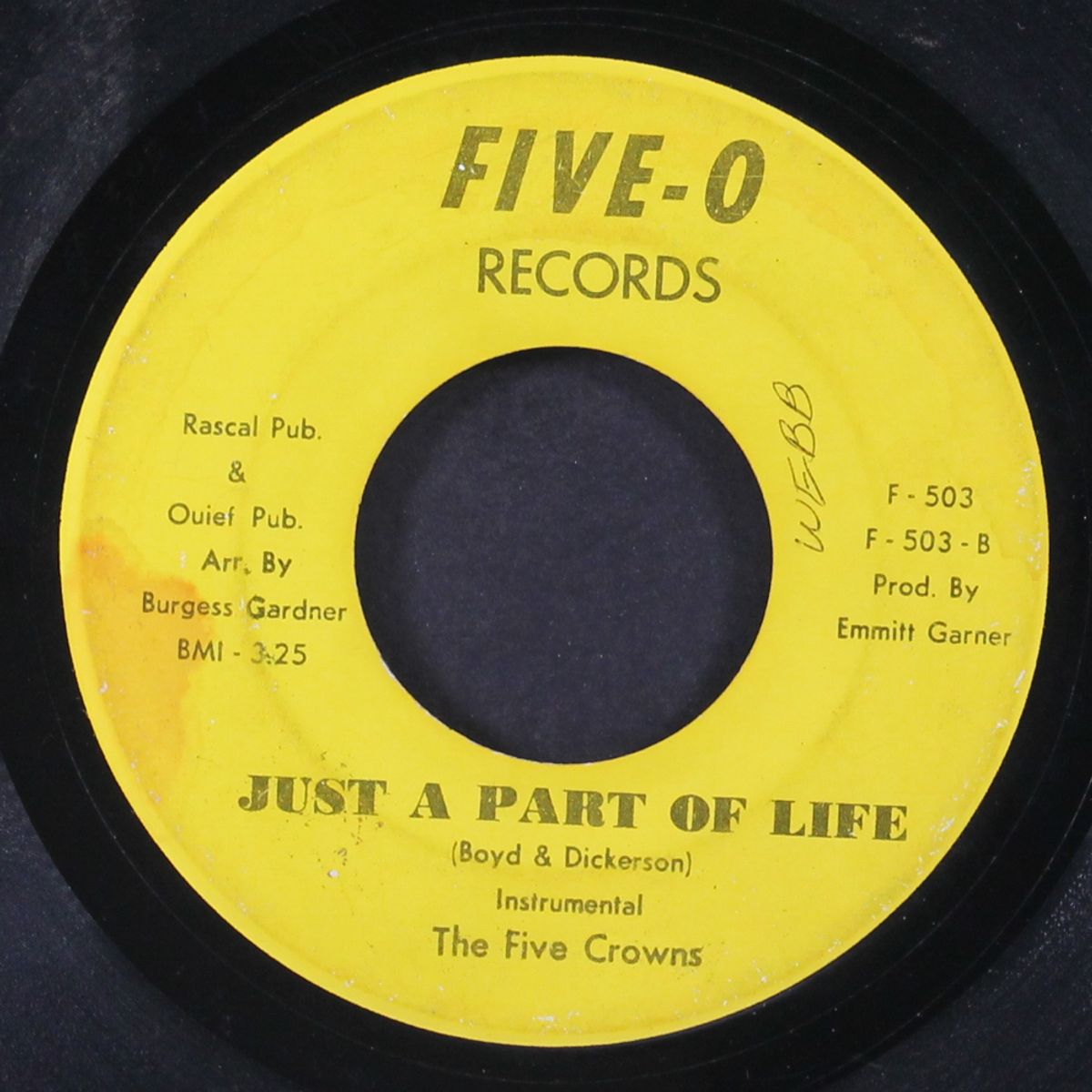just a part of life / instrumental by FIVE CROWNS
