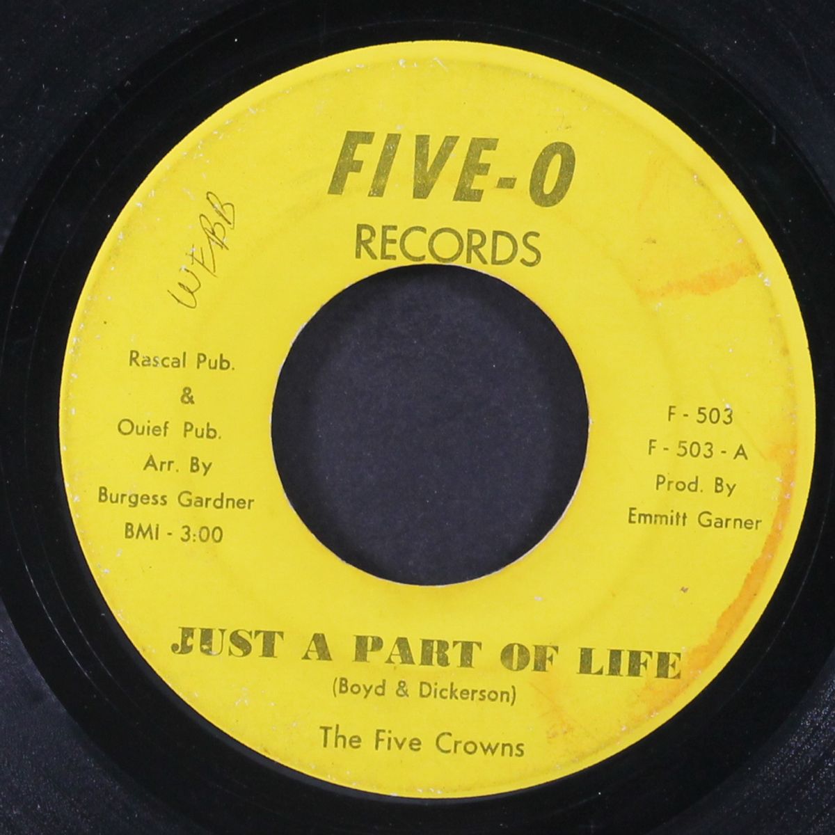 just a part of life / instrumental by FIVE CROWNS
