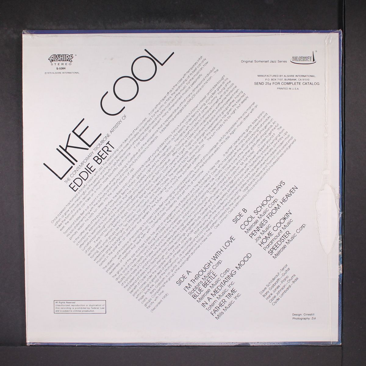 like cool by EDDIE BERT