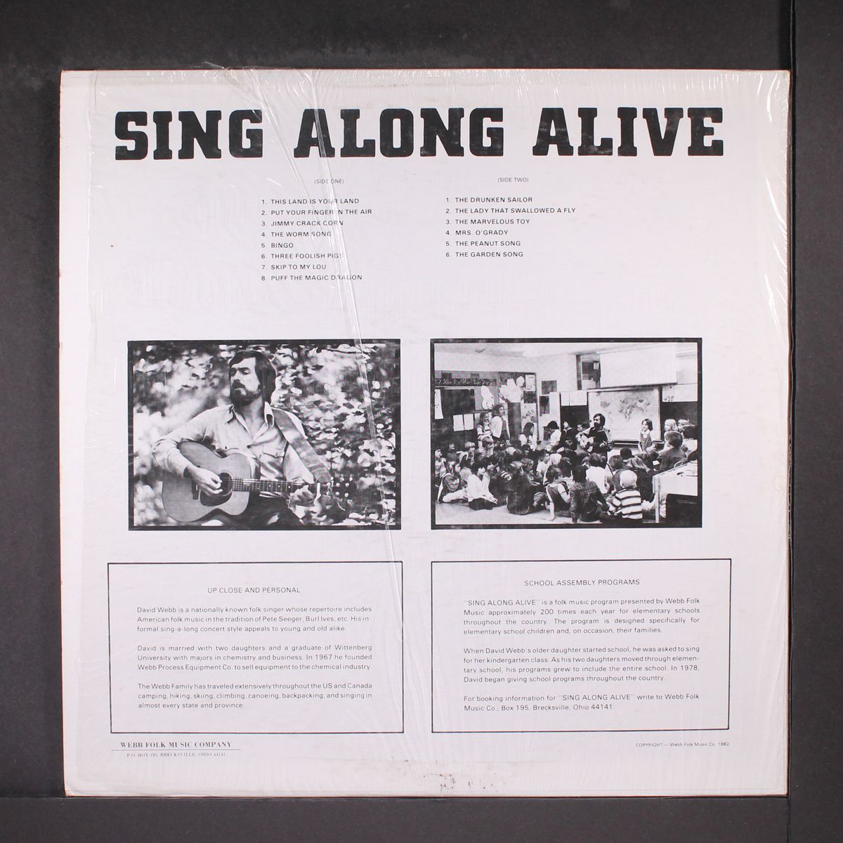 sing along alive by DAVID WEBB