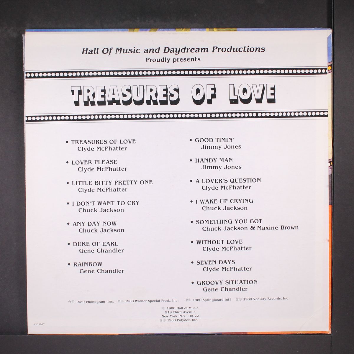 treasures of love by VARIOUS