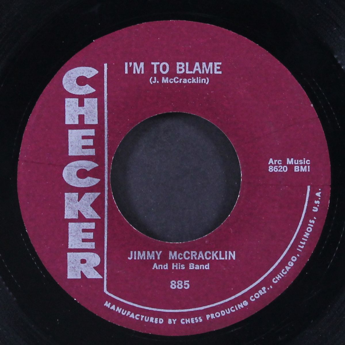 the walk / i'm to blame by JIMMY MCCRACKLIN