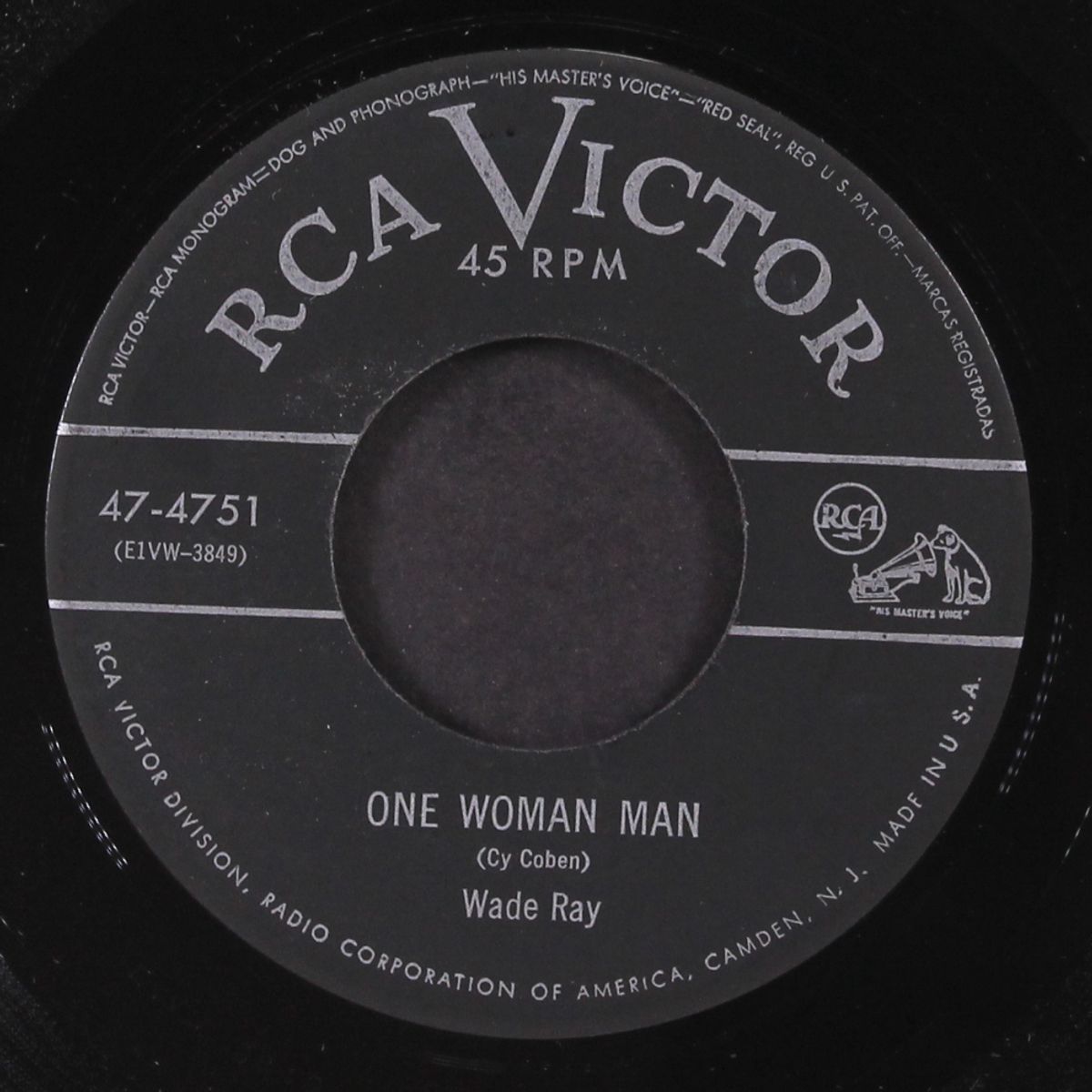 one woman man / june-bug jitters by WADE RAY