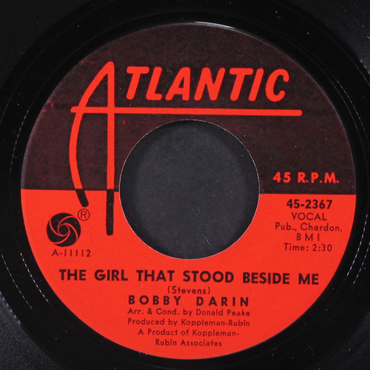 the girl that stood beside me by BOBBY DARIN