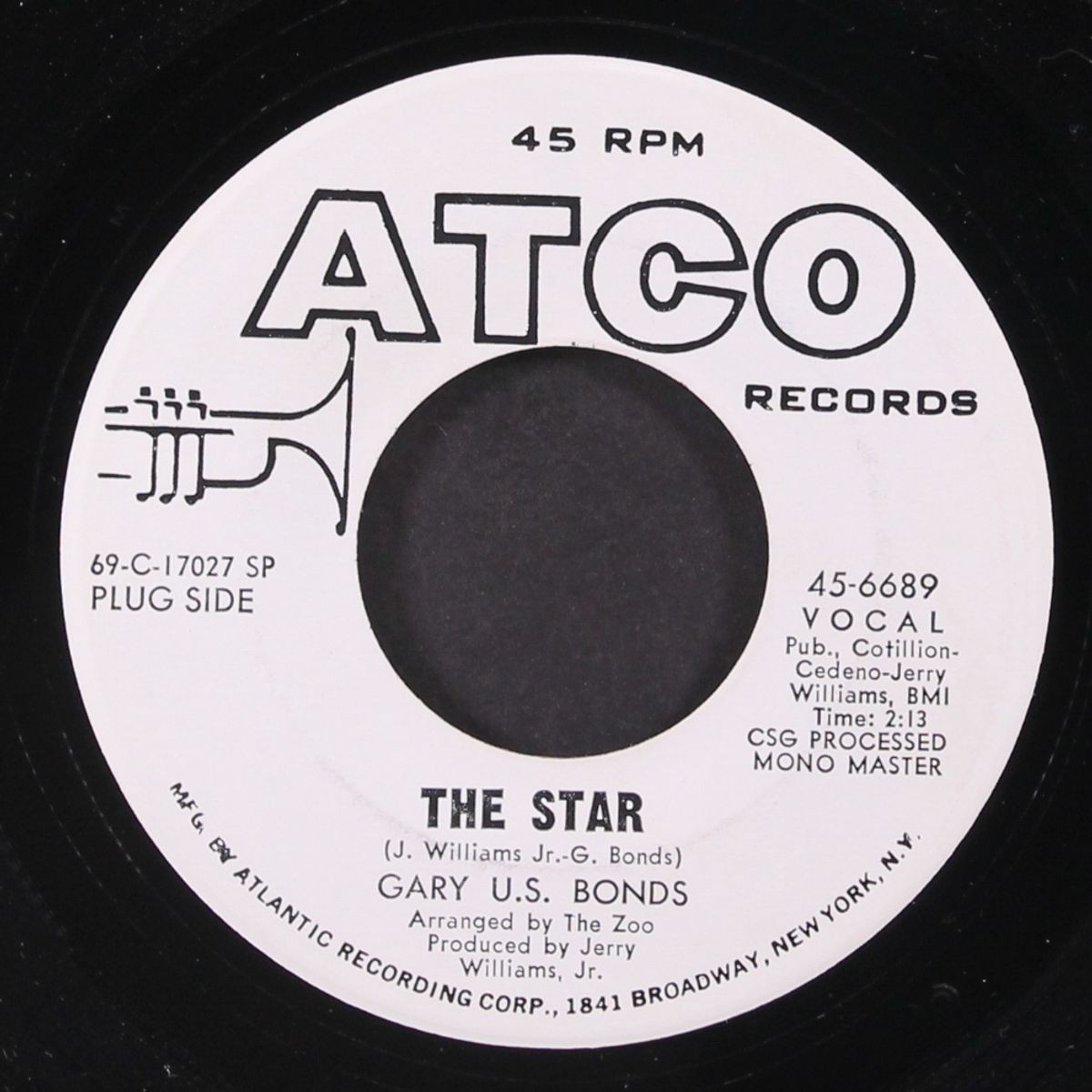 the star by GARY 'U.S.' BONDS