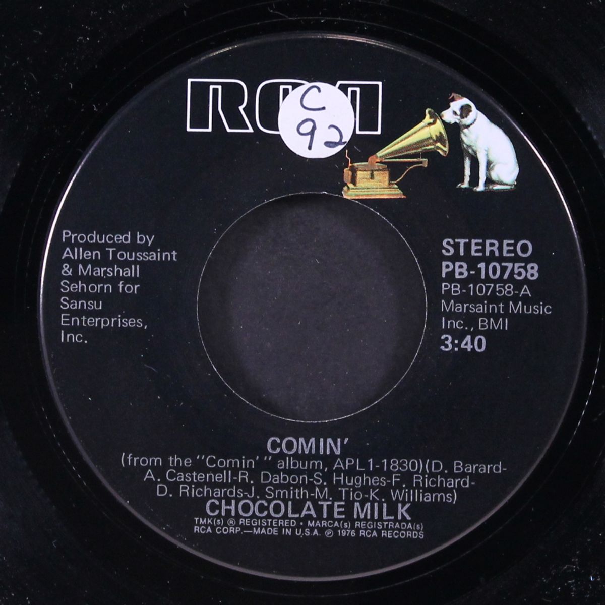 comin' / starbright by CHOCOLATE MILK