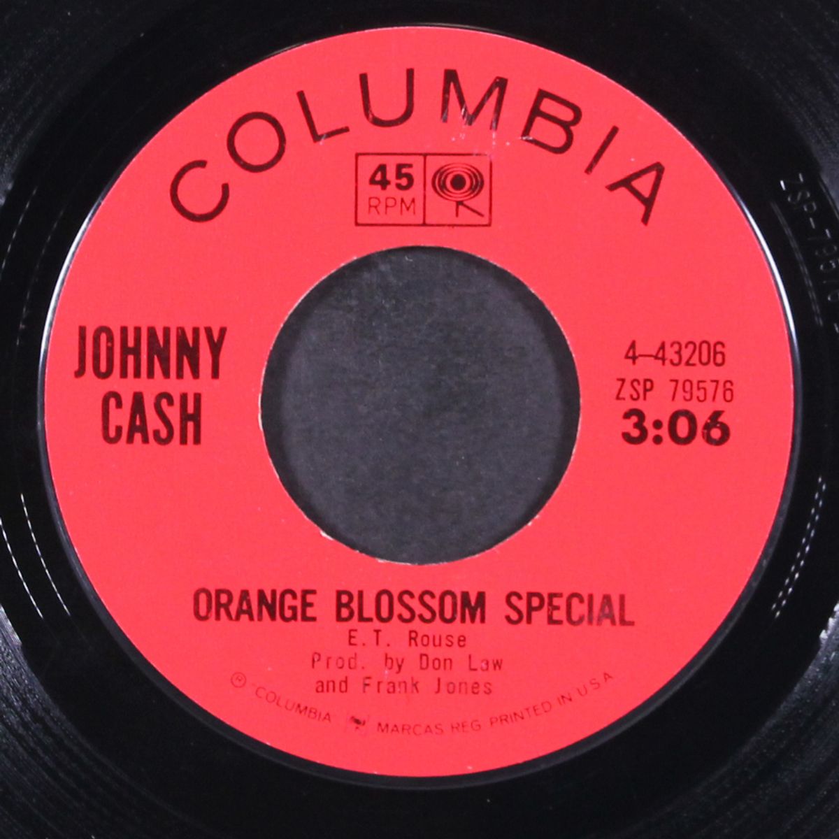 orange blossom special / all of god's children ain't free by JOHNNY CASH
