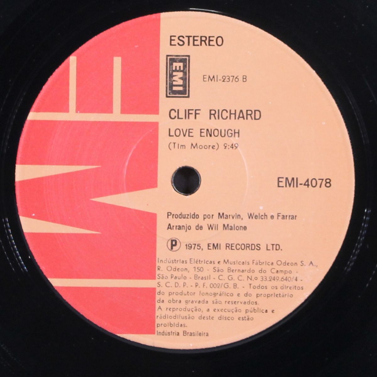 miss you nights / love enough by CLIFF RICHARD
