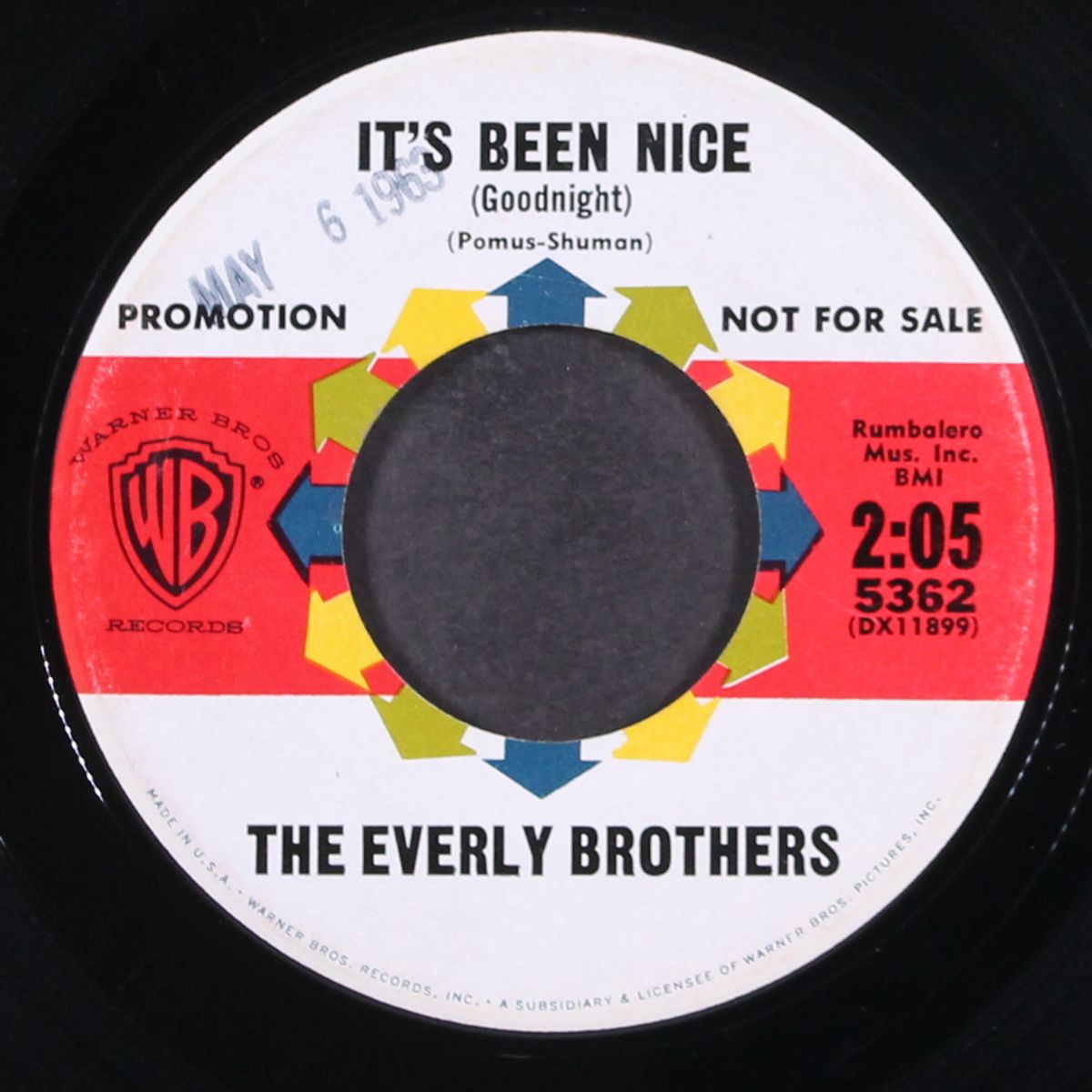 i'm afraid / it's been nice by EVERLY BROTHERS