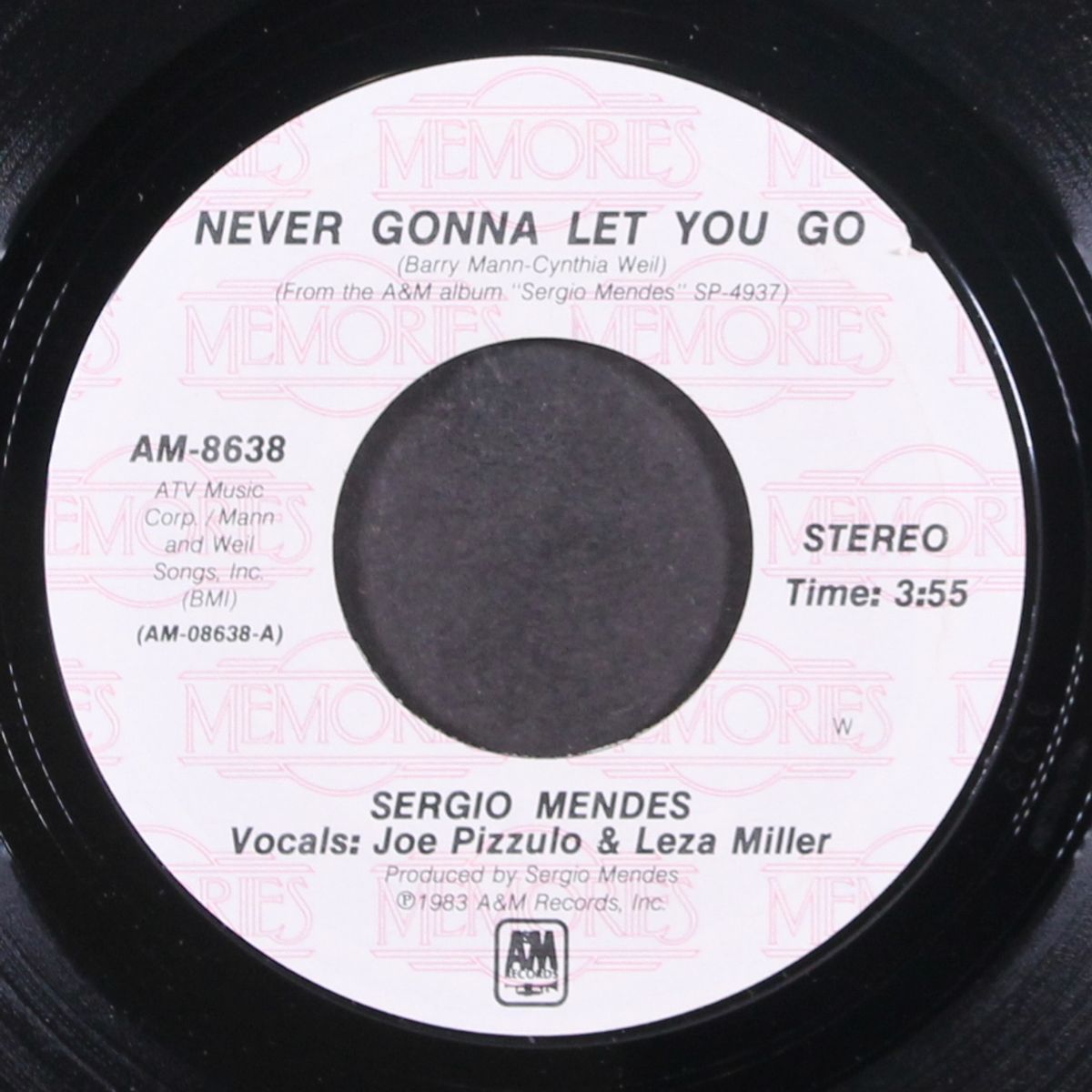 never gonna let you go / rainbow's end by SERGIO MENDES