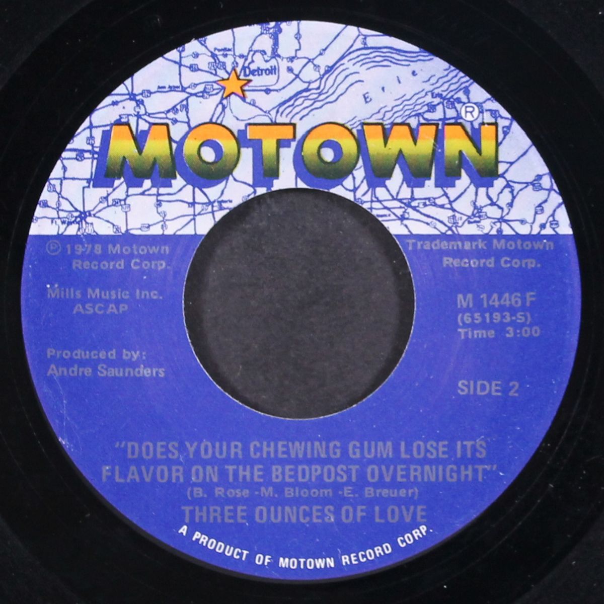 give me some feeling / does your chewing gum... by THREE OUNCES OF LOVE